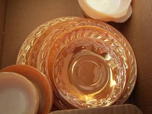 lot 176 image: Fire King Dishes
