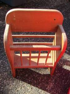 lot 179 image: magazine wooden shelf