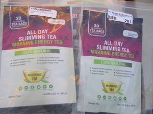 lot 201 image: all day slimming tea