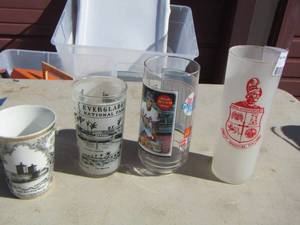 lot 218 image: drinking glasses
