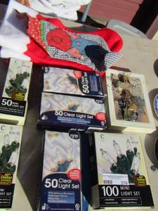 lot 278 image: lot of Christmas lights plus