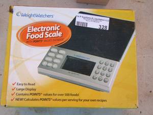 lot 328 image: Electronic food scale
