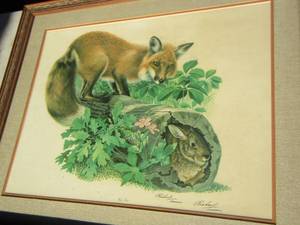 lot 336 image: RED FOX Art  by RICHARD TIMM  2834