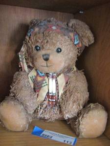 lot 113 image: Waxed Teddy Bear