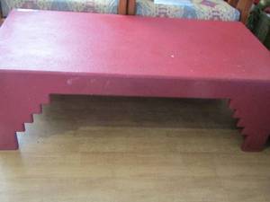 lot 36 image: Red Native Table