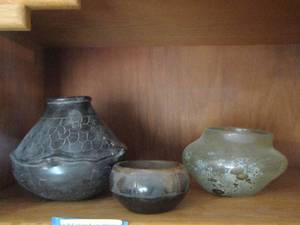 lot 132 image: Native American pottery bowls