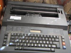 lot 144 image: Panasonic type writer