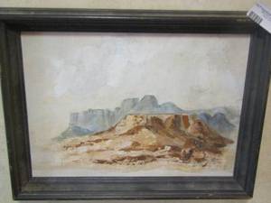 lot 148 image: 1216 Mountain painting