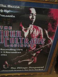 lot 16 image: The John Coltrane  framed photo