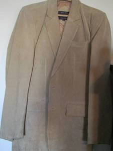 lot 59 image: Sparetime Genuine Leather Coat  SIZE 42  KOREA