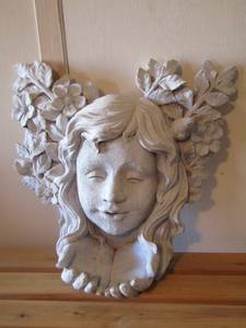 lot 190 image: Angel  Hands clay mold