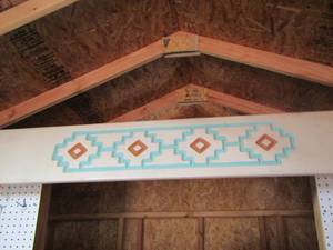 lot 284 image: Native American piece- size unknown approx. 5 ft. long