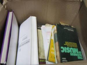 lot 313 image: music book lot