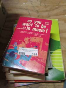 lot 315 image: music book lot