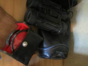 lot 250 image: binoculars with 2 extra lenses