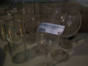lot 92 image: wine and drinking glasses