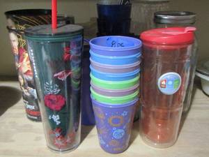 lot 254 image: tumblers and kids cups