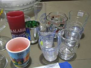 lot 307 image: shot glasses