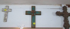lot 342 image: qty 3 crosses