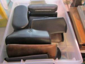 lot 112 image: Empty eye glass cases