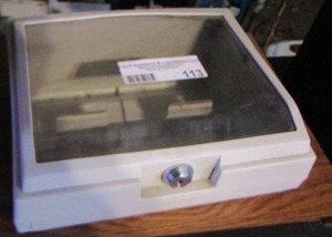 lot 113 image: LOCK BOX  - NO KEY FOUND