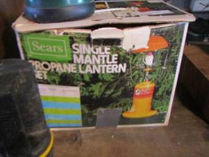 lot 115 image: Propane lanterns qty 2