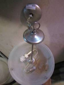 lot 160 image: hanging light fixture