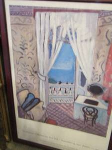 lot 41 image: ART  September 24,1992 by Henri Matissc   FRAMED