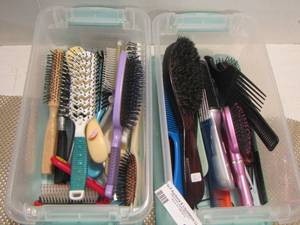 lot 85 image: brushes and combs