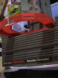 lot 359 image: wet n dry sandergrinder, drills with no batteries