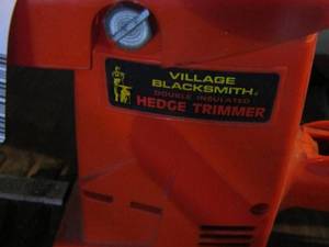 lot 363 image: Village Blacksmith hedge trimmer