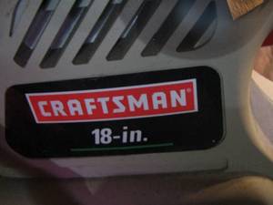 lot 364 image: Craftsman 18  hedge trimmer