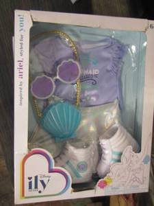 lot 53 image: ILY  4EVER  DISNEY  Ariel dress up play set  NEW