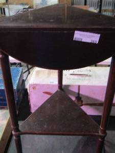 lot 369 image: Side table with 3 sides fold down and up