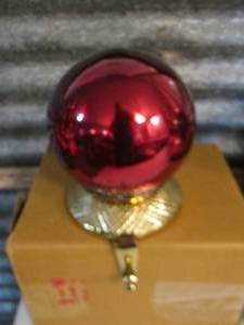 lot 437 image: Red Ornament Stocking Holder