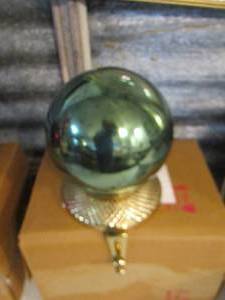 lot 439 image: Green Ornaments  Stocking holder  $$