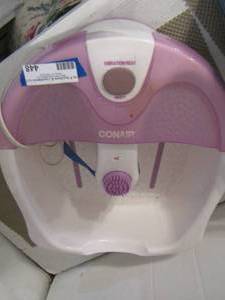 lot 448 image: Conair foot bath