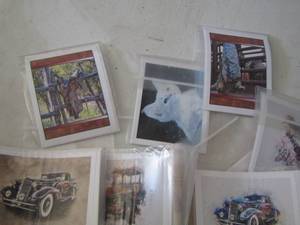 lot 409 image: LOT OF DECORATIVE CARDS