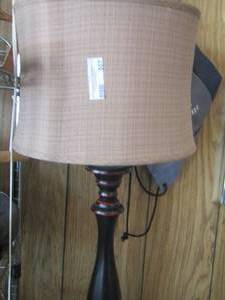lot 507 image: floor lamp with shade