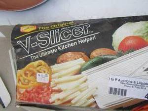 lot 417 image: v-slicer kitchen slicer