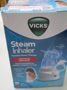 lot 419 image: Vicks steam inhaler