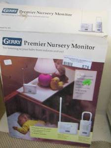 lot 576 image: Gerry premier nursery monitor