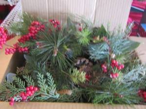 lot 557 image: Christmas greenery
