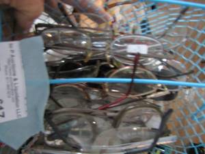lot 617 image: eye glass lot multiple pairs