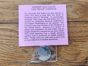 lot 41 image: 1981 Kennedy half dollar - Gem Proof condition
