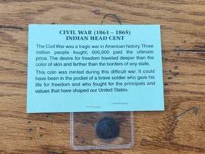 lot 56 image: 1864 Civil War (1861-1865) Indian Head Cent