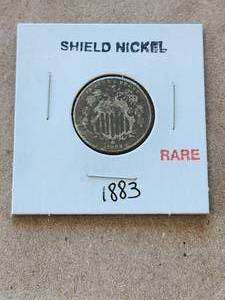 lot 61 image: 1883 Shield Nickel - rare