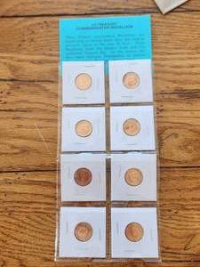 lot 131 image: U.S. Treasury commemorative medallion set
