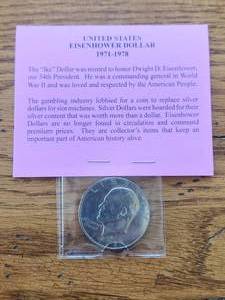 lot 146 image: 1971 U.S. Ike dollar