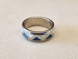 lot 67 image: Native American Inlay style ring